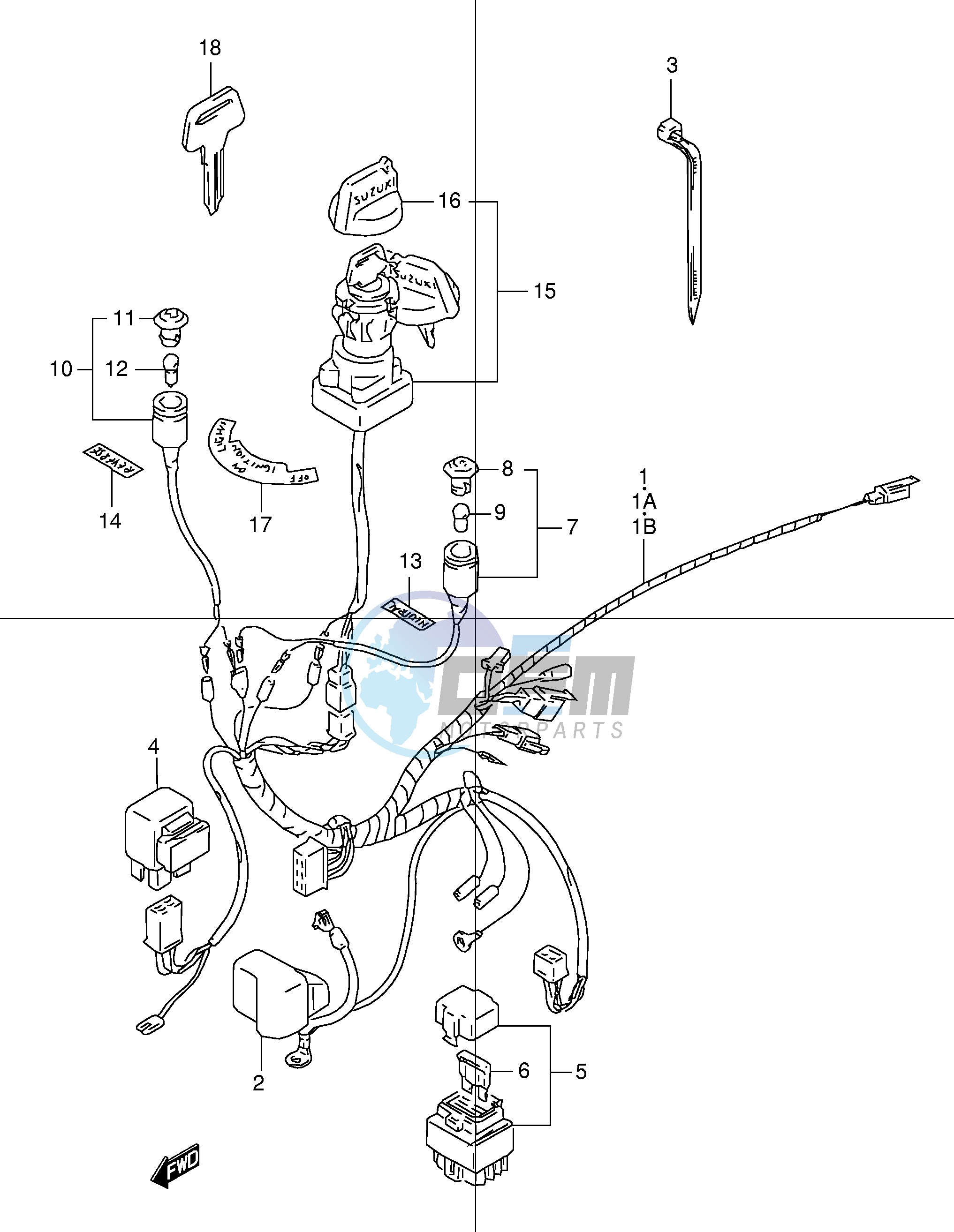 WIRING HARNESS (MODEL V W X Y K1)