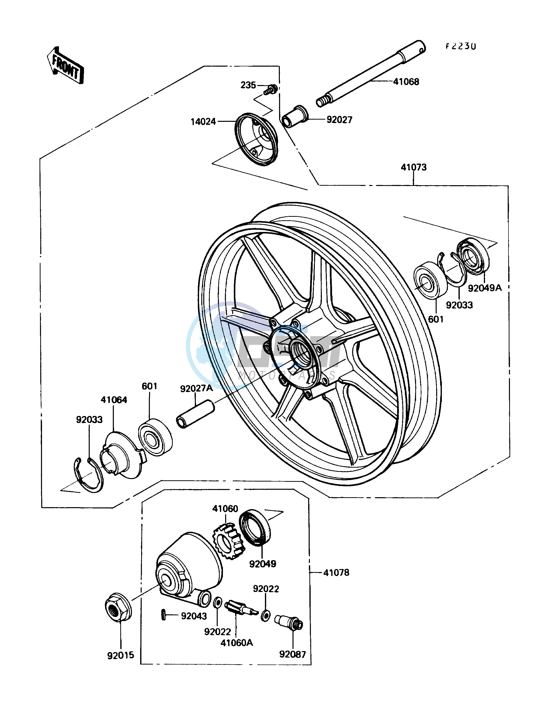 FRONT WHEEL