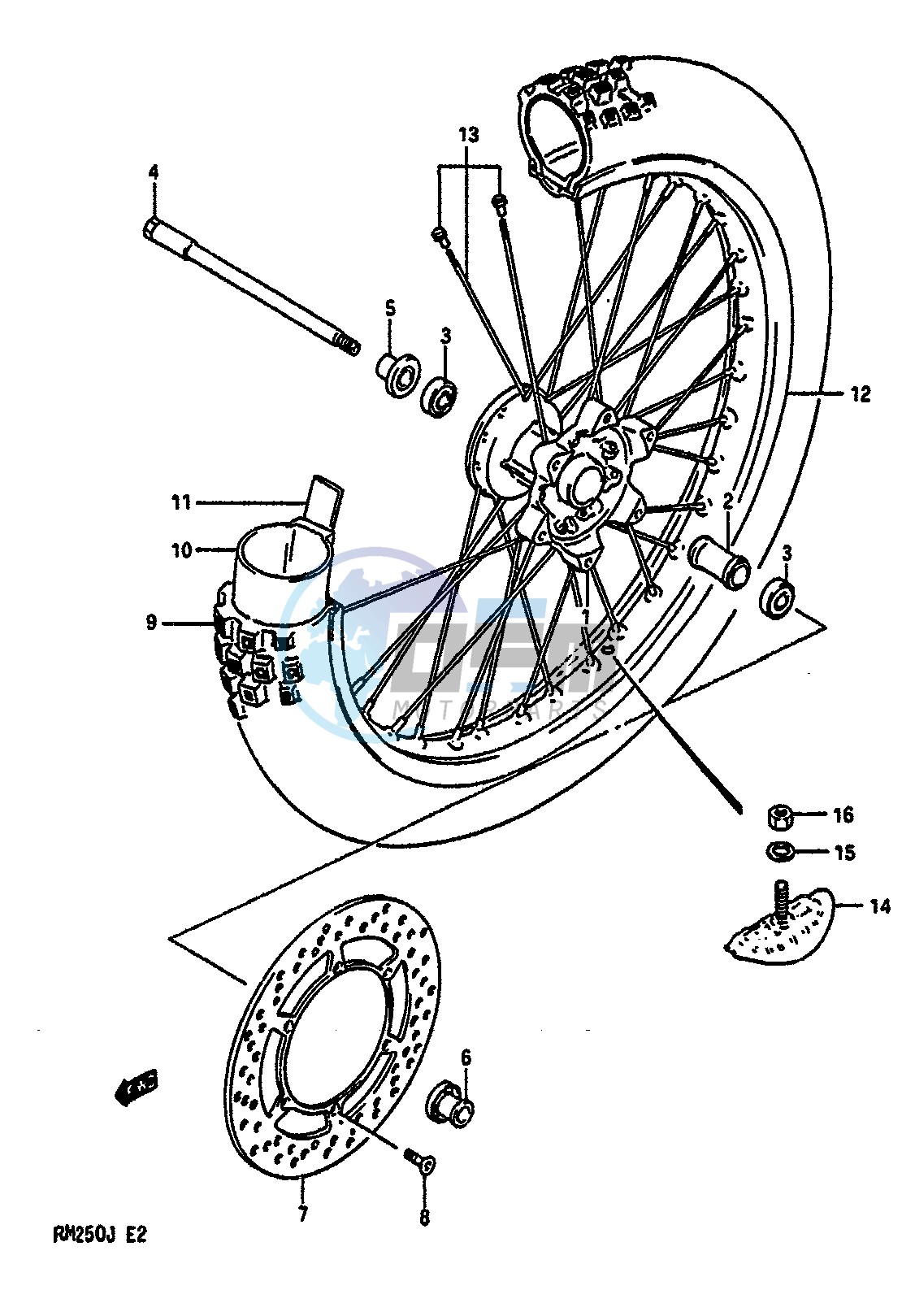 FRONT WHEEL