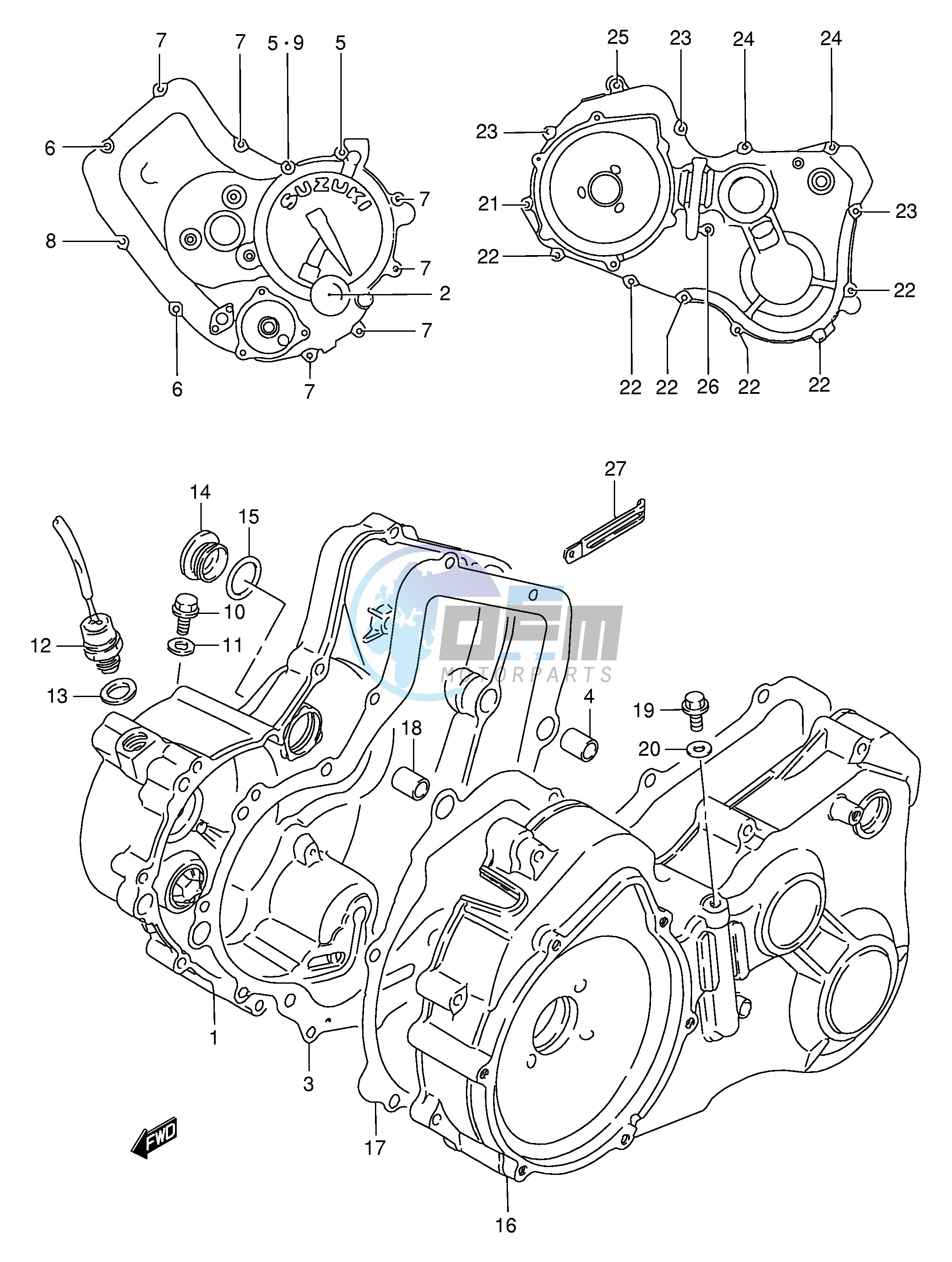 CRANKCASE COVER