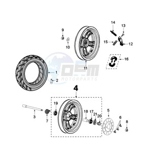 KISBEE drawing WHEELS