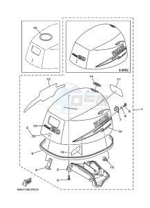 F15CEL drawing FAIRING-UPPER