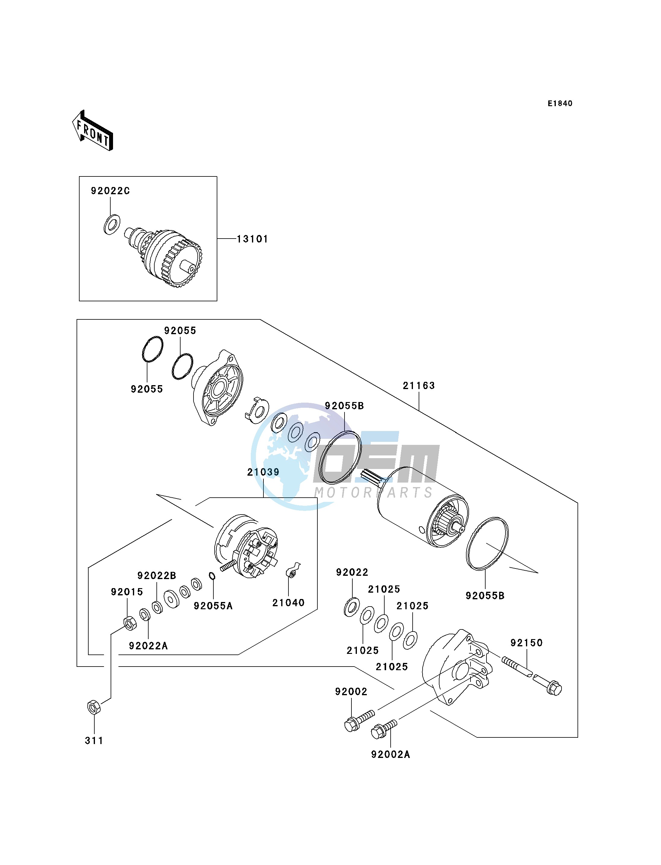 STARTER MOTOR