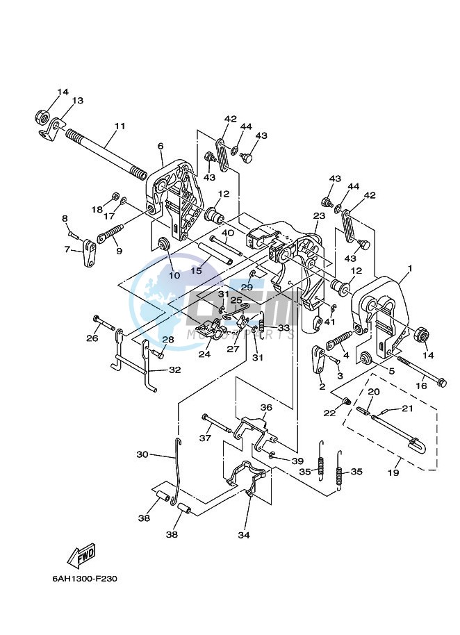 FRONT-FAIRING-BRACKET