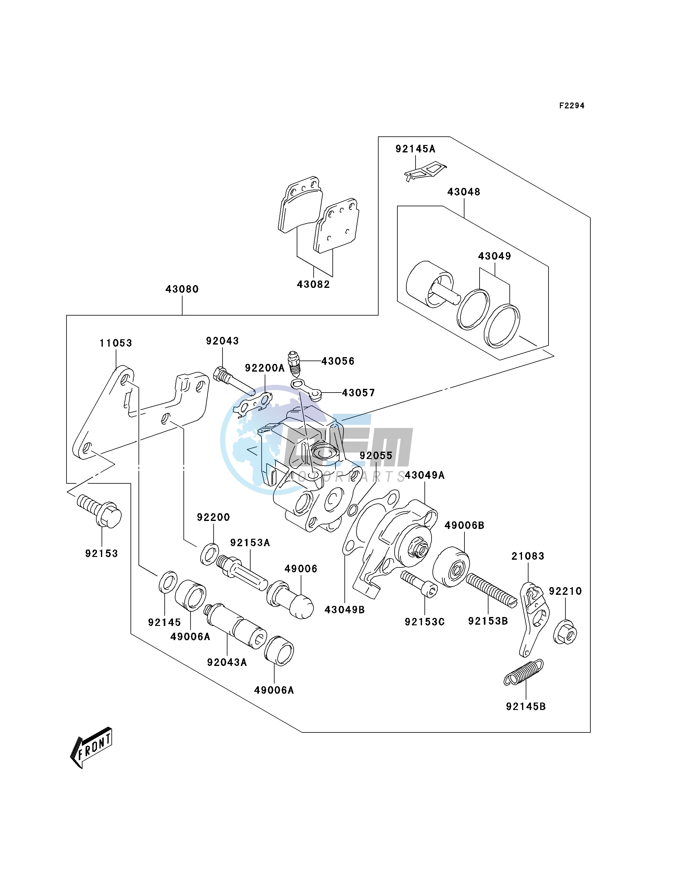 REAR BRAKE-- A1- -