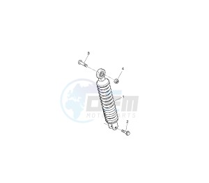 NS AEROX 50 drawing REAR SHOCK ABSORBER