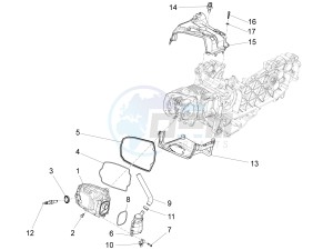 Liberty 150 4t 3v ie lem drawing Cylinder head cover