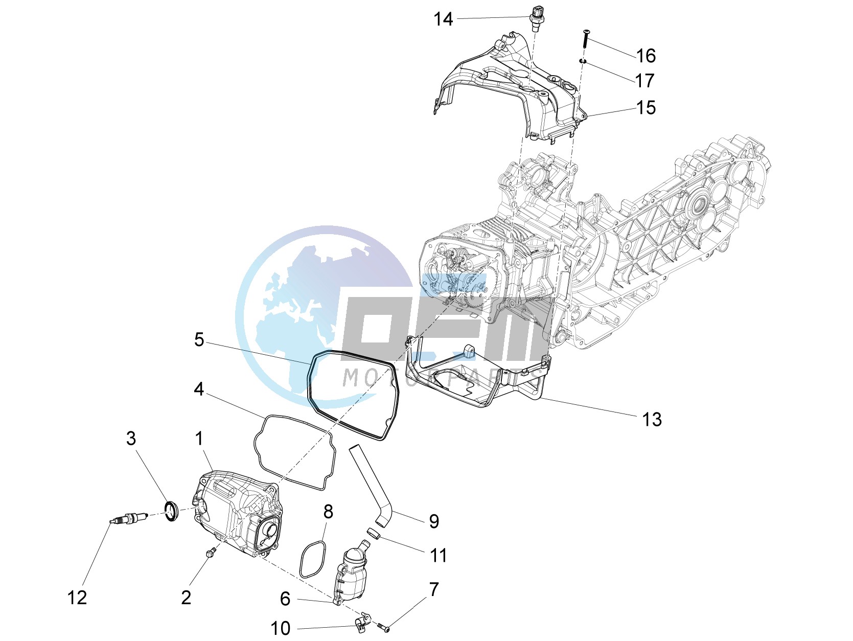 Cylinder head cover