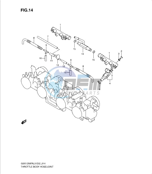 THROTTLE BODY HOSE/JOINT