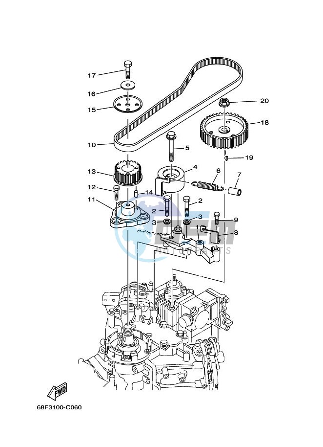 FUEL-PUMP-DRIVE-GEAR