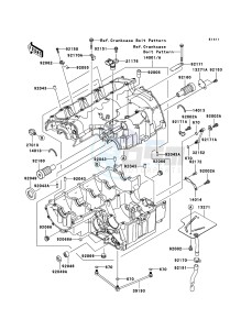 Z750 ZR750L8F GB XX (EU ME A(FRICA) drawing Crankcase