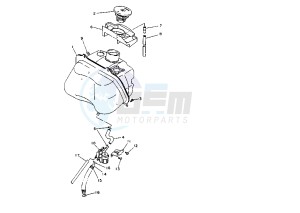 YA ZA JOG Z 50 drawing FUEL TANK