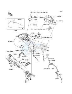 VN2000 CLASSIC VN2000H8F GB XX (EU ME A(FRICA) drawing Fuel Tank