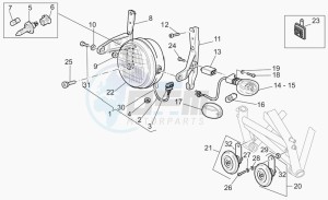 V 11 1100 Cat. Cat. drawing Sport headlight