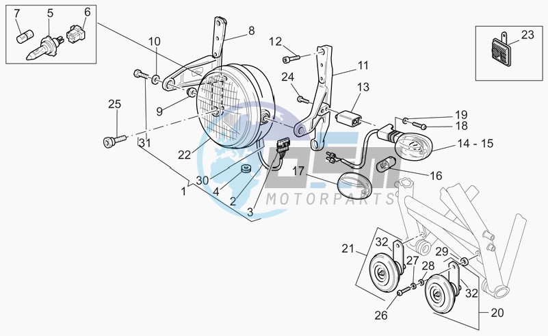 Sport headlight