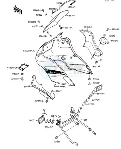 EX 500 A [EX500] (A1-A3) [EX500] drawing COWLING -- EX500-A1- -