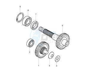 BW'S EASY 50 drawing GEAR GROUP