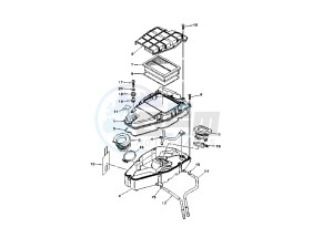 XV MIDNIGHT STAR 1900 drawing AIR CLEANER