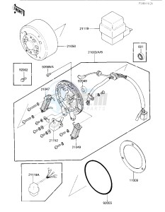 KLT 110 A [KLT110] (A1-A2) [KLT110] drawing IGNITION_GENERATOR -- KLT110-A1_A2- -