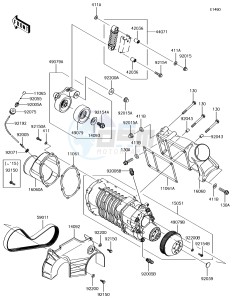 JET_SKI_ULTRA_310X JT1500LFF EU drawing Super Charger