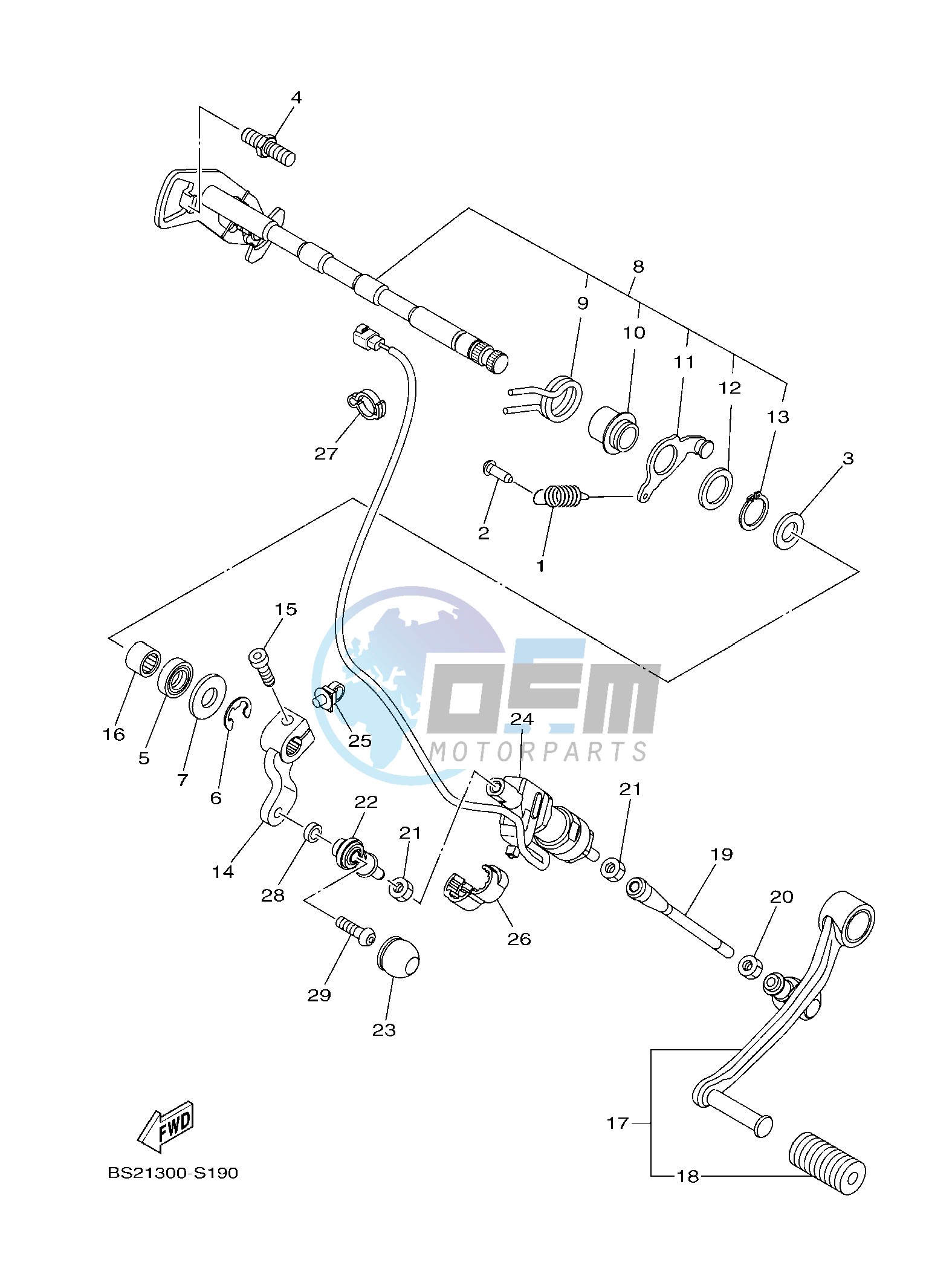 SHIFT SHAFT