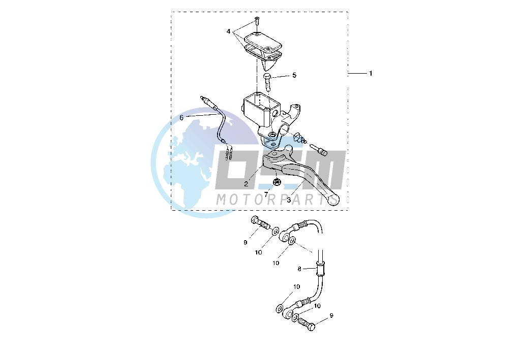 REAR MASTER CYLINDER