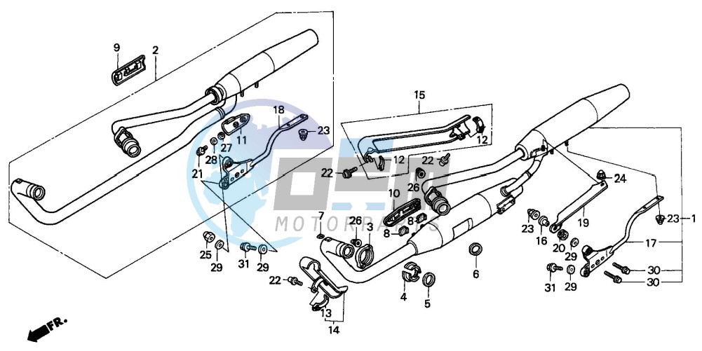 EXHAUST MUFFLER