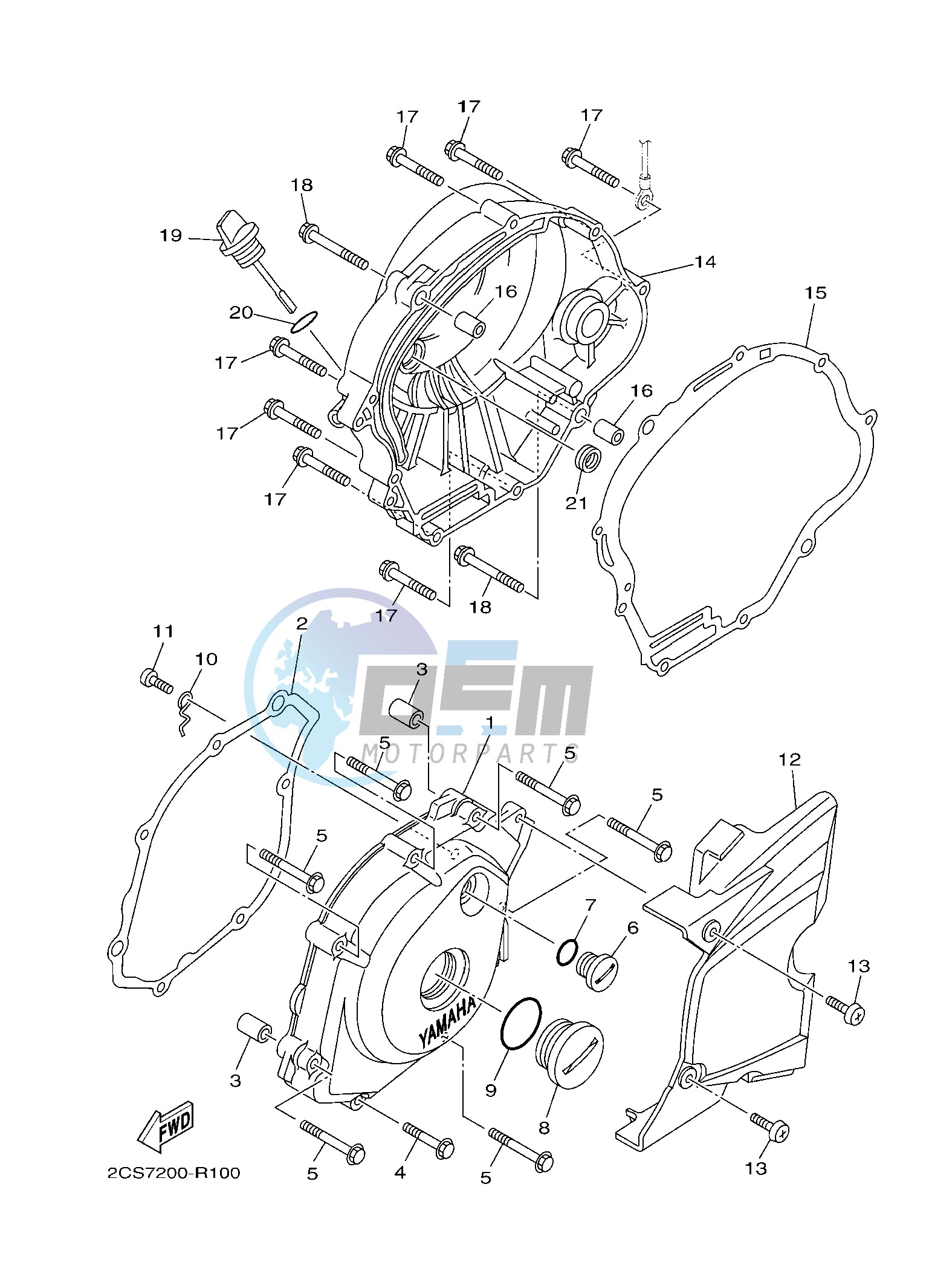 CRANKCASE COVER 1