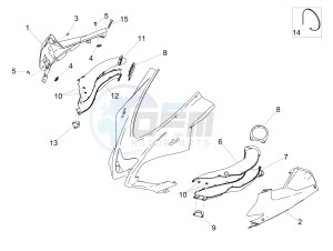 RSV4 1100 RACING FACTORY E4 ABS (EMEA-GSO) drawing Duct