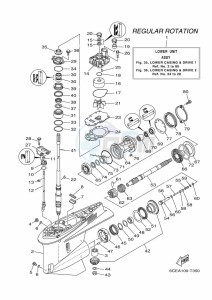 F250DET drawing PROPELLER-HOUSING-AND-TRANSMISSION-1