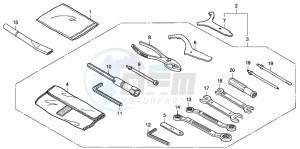 VFR800 drawing TOOLS