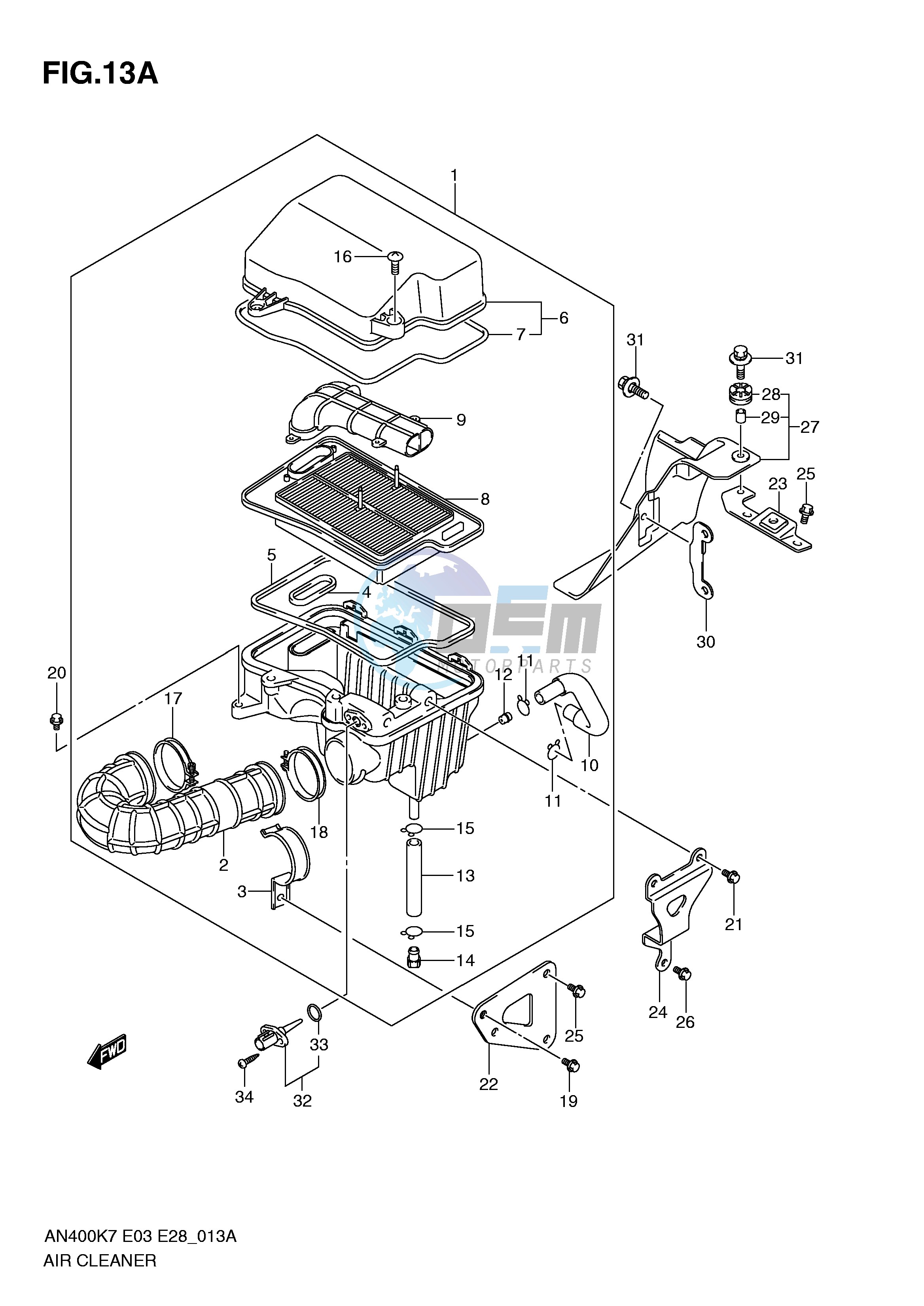 AIR CLEANER (MODEL L0)