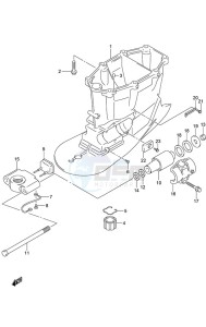 DF 200 drawing Drive Shaft Housing (Type: X)