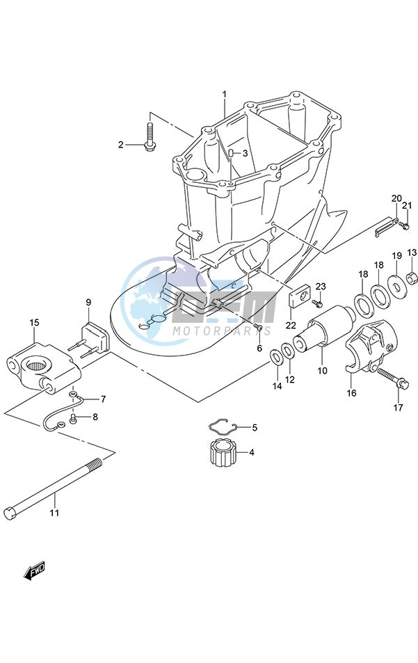 Drive Shaft Housing (Type: X)