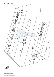 RM-Z450 EU drawing LH FRONT FORK DAMPER