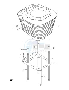 LS650 (E3-E28) SAVAGE drawing CYLINDER