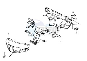 CINDERELLA - 100 cc drawing HANDLEBAR