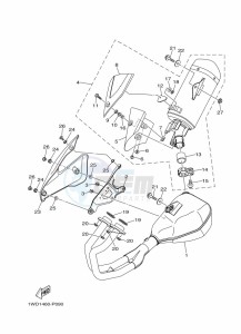 MT-25 MTN250-A (B2E2) drawing EXHAUST