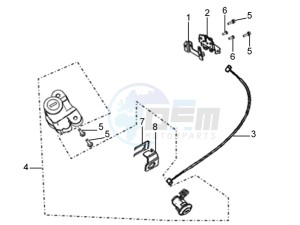 STX 150 drawing Locks