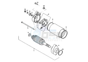 V RAPTOR 1000 drawing STARTING MOTOR