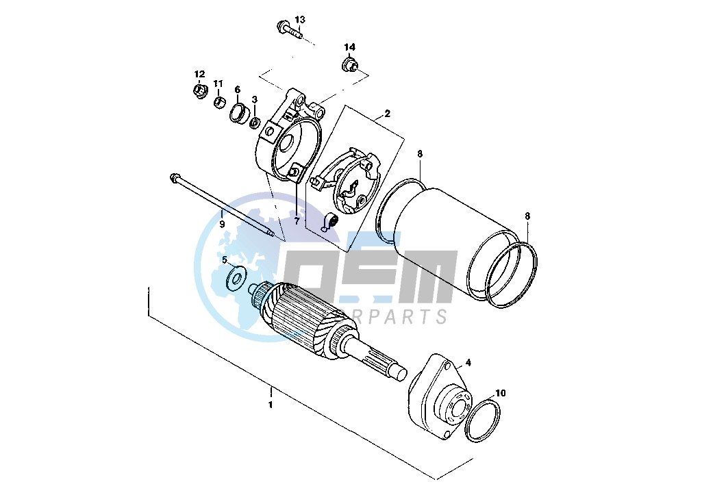 STARTING MOTOR