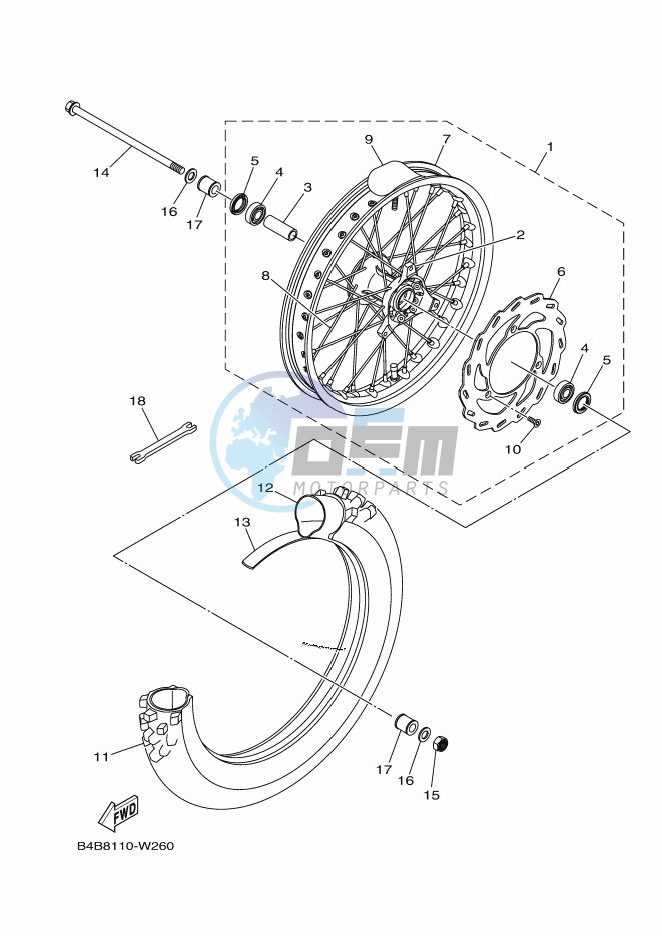 FRONT WHEEL