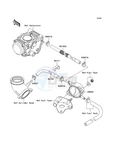 KVF650_4X4 KVF650DBF EU GB drawing Fuel Pump