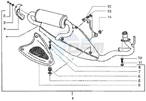 Runner 50 Poggiali drawing Silencer