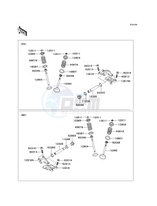 KSV 700 B [KFX700 V FORCE] (B1-B2) [KFX700 V FORCE] drawing VALVE-- S- --- B2- -