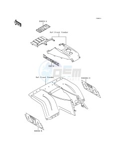 KLF 300 C [BAYOU 300 4X4] (C1-C4) [BAYOU 300 4X4] drawing DECALS-- KLF300-C3_C4- -