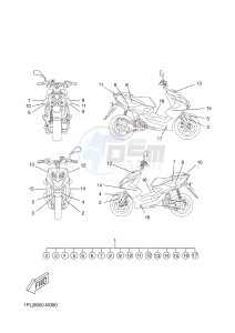 NS50N NITRO NAKED (1PL2) drawing GRAPHIC & EMBLEM