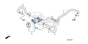 CBF1000SA Europe Direct - (ED / ABS) drawing AIR INJECTION CONTROL VALVE