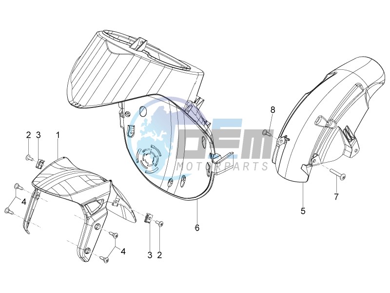 Wheel housing - Mudguard