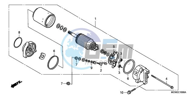 STARTING MOTOR